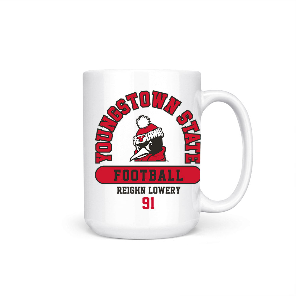 Youngstown State - NCAA Football : Reighn Lowery - Coffee Mug-0