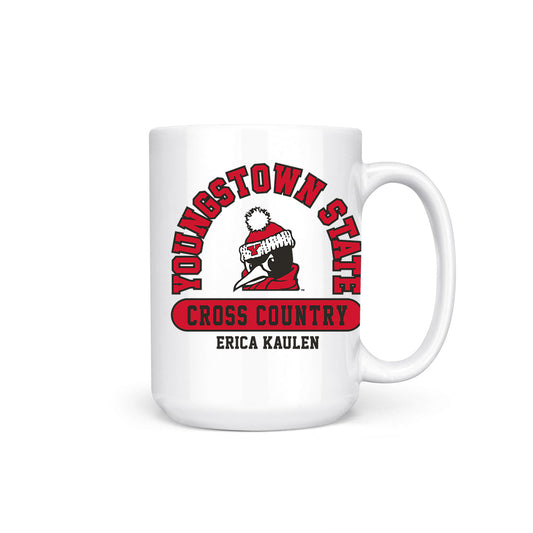 Youngstown State - NCAA Women's Cross Country : Erica Kaulen - Coffee Mug-0