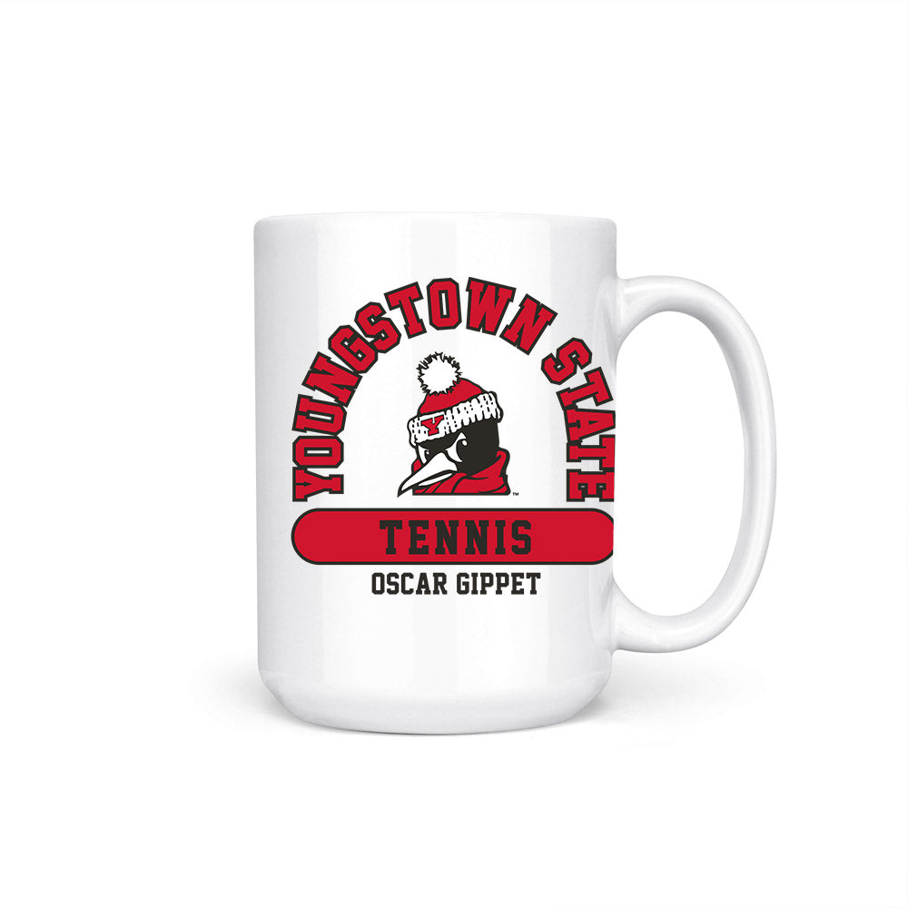 Youngstown State - NCAA Men's Tennis : Oscar Gippet - Coffee Mug-0