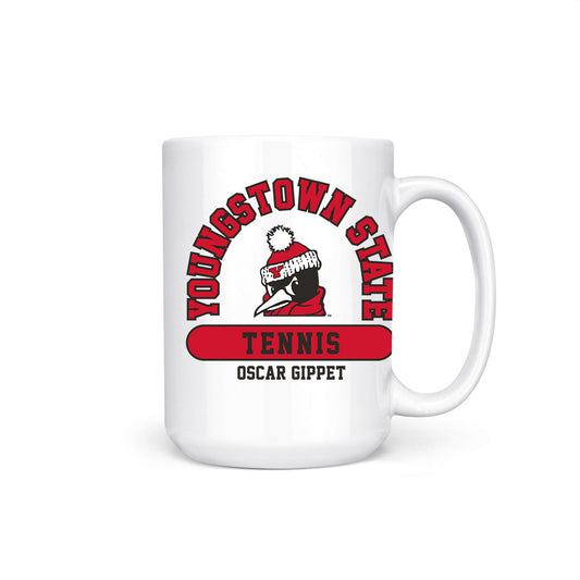 Youngstown State - NCAA Men's Tennis : Oscar Gippet - Coffee Mug-0