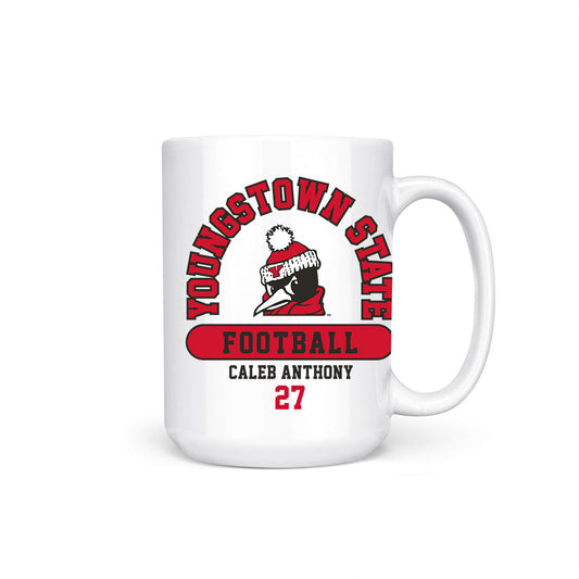 Youngstown State - NCAA Football : Caleb Anthony - Coffee Mug-0