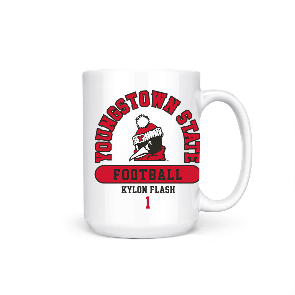Youngstown State - NCAA Football : Kylon Flash - Coffee Mug-0