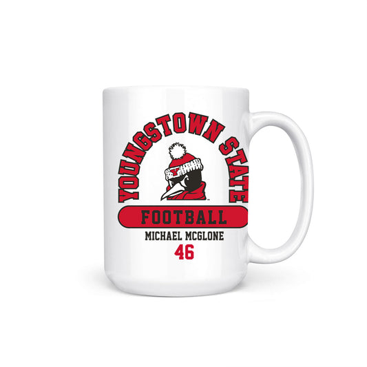 Youngstown State - NCAA Football : Michael McGlone - Coffee Mug-0
