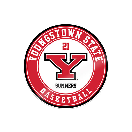 Youngstown State - NCAA Men's Basketball : Elijah Summers - Sticker-0