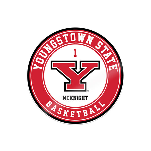 Youngstown State - NCAA Women's Basketball : Evelyn McKnight - Sticker-0