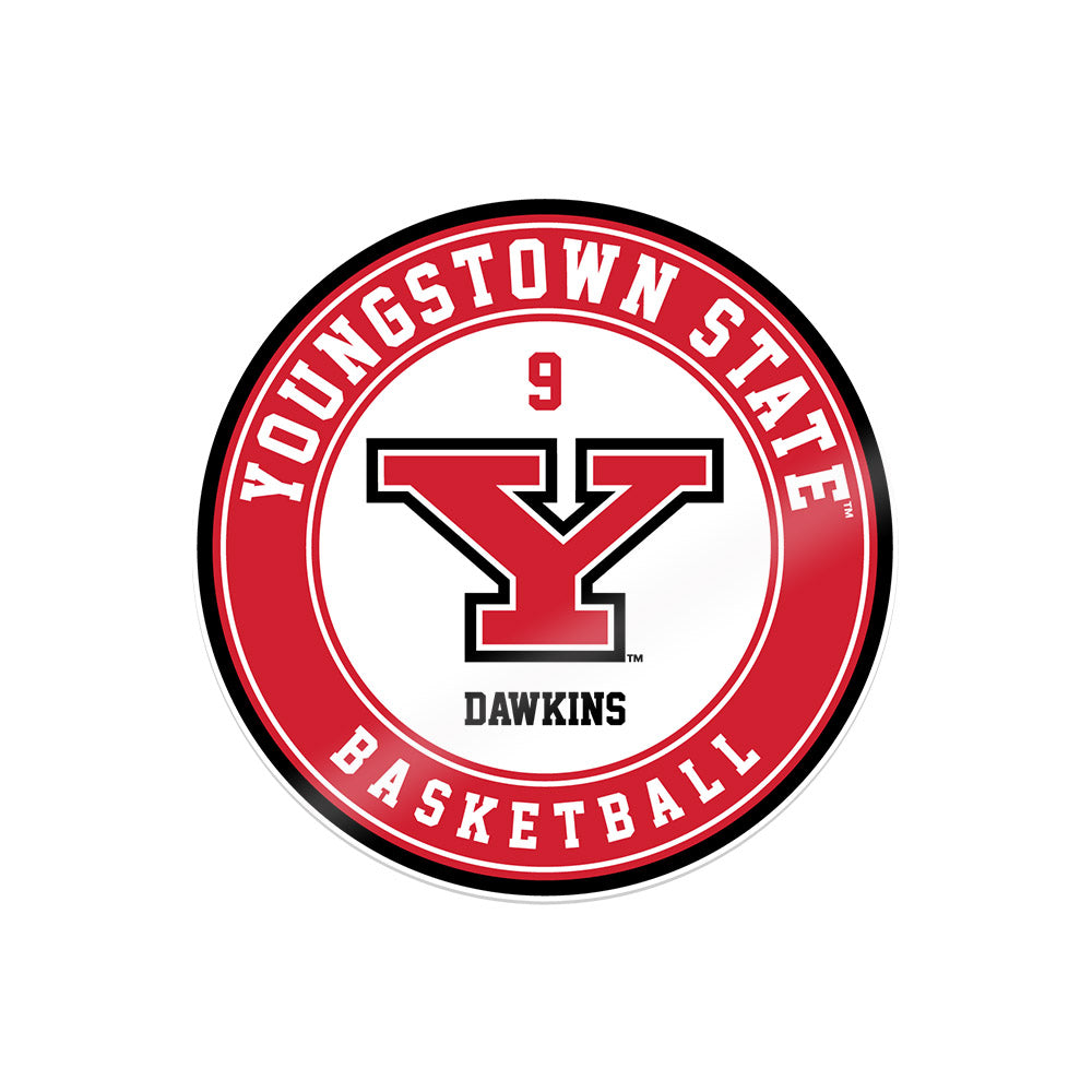 Youngstown State - NCAA Men's Basketball : Bryson Dawkins - Sticker-0
