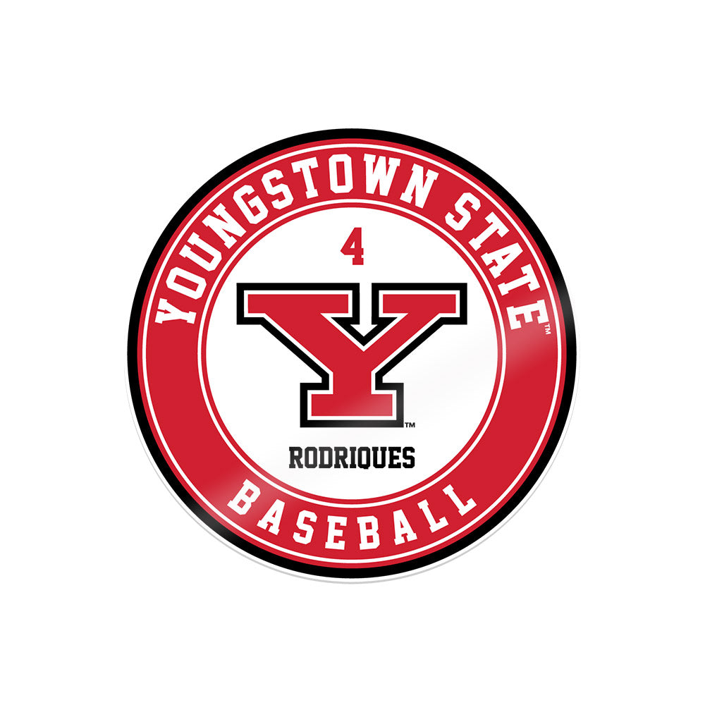 Youngstown State - NCAA Baseball : Michael Rodriques - Sticker-0