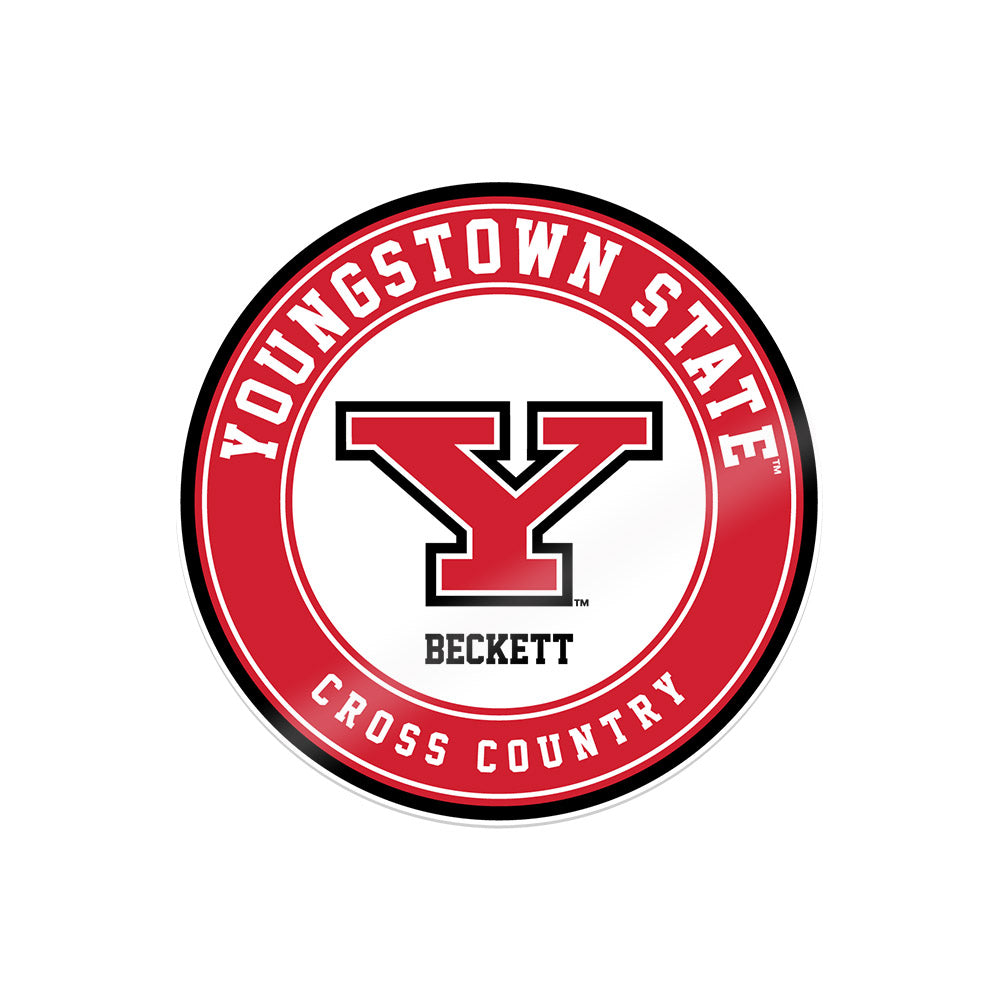 Youngstown State - NCAA Women's Cross Country : Kenzy Beckett - Sticker-0