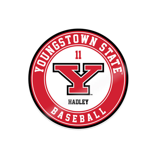 Youngstown State - NCAA Baseball : Caleb Hadley - Sticker-0