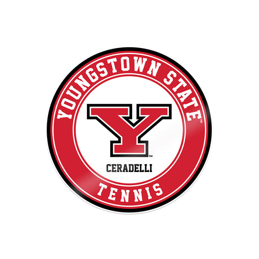 Youngstown State - NCAA Men's Tennis : Matteo Ceradelli - Sticker-0