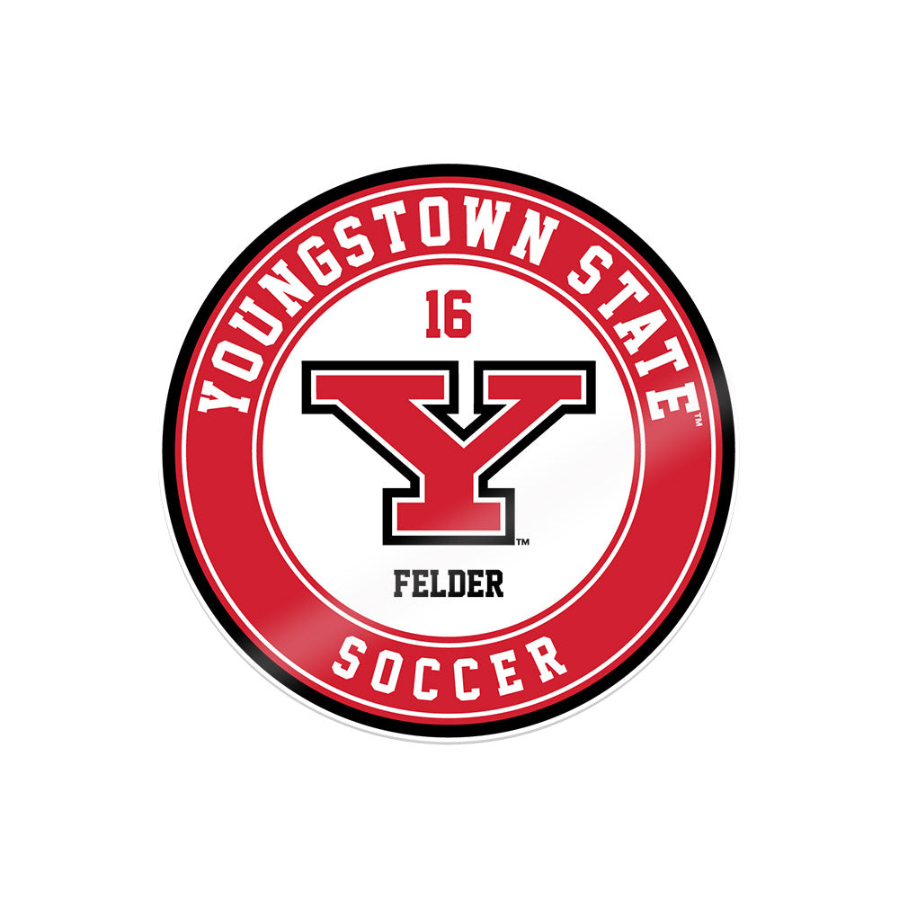Youngstown State - NCAA Women's Soccer : Sara Felder - Sticker-0