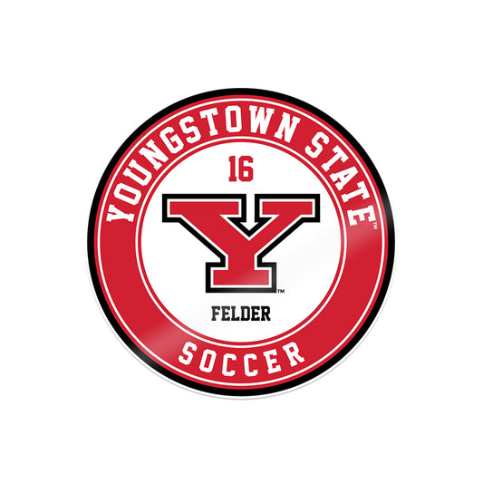 Youngstown State - NCAA Women's Soccer : Sara Felder - Sticker-0