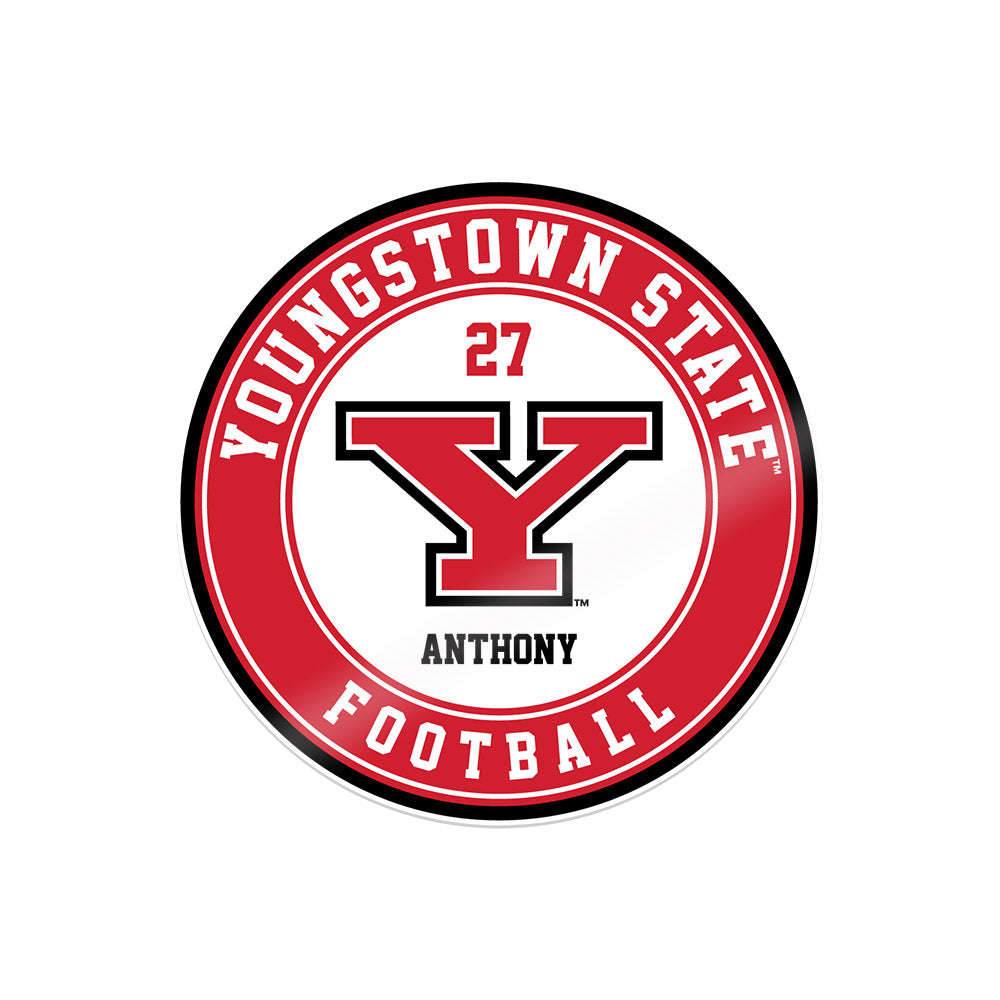 Youngstown State - NCAA Football : Caleb Anthony - Sticker-0