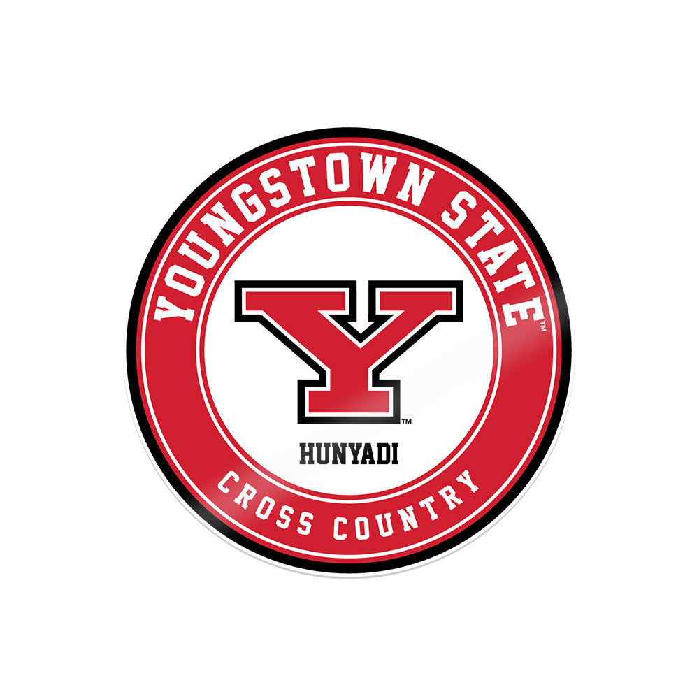 Youngstown State - NCAA Men's Cross Country : Thomas Hunyadi - Sticker-0