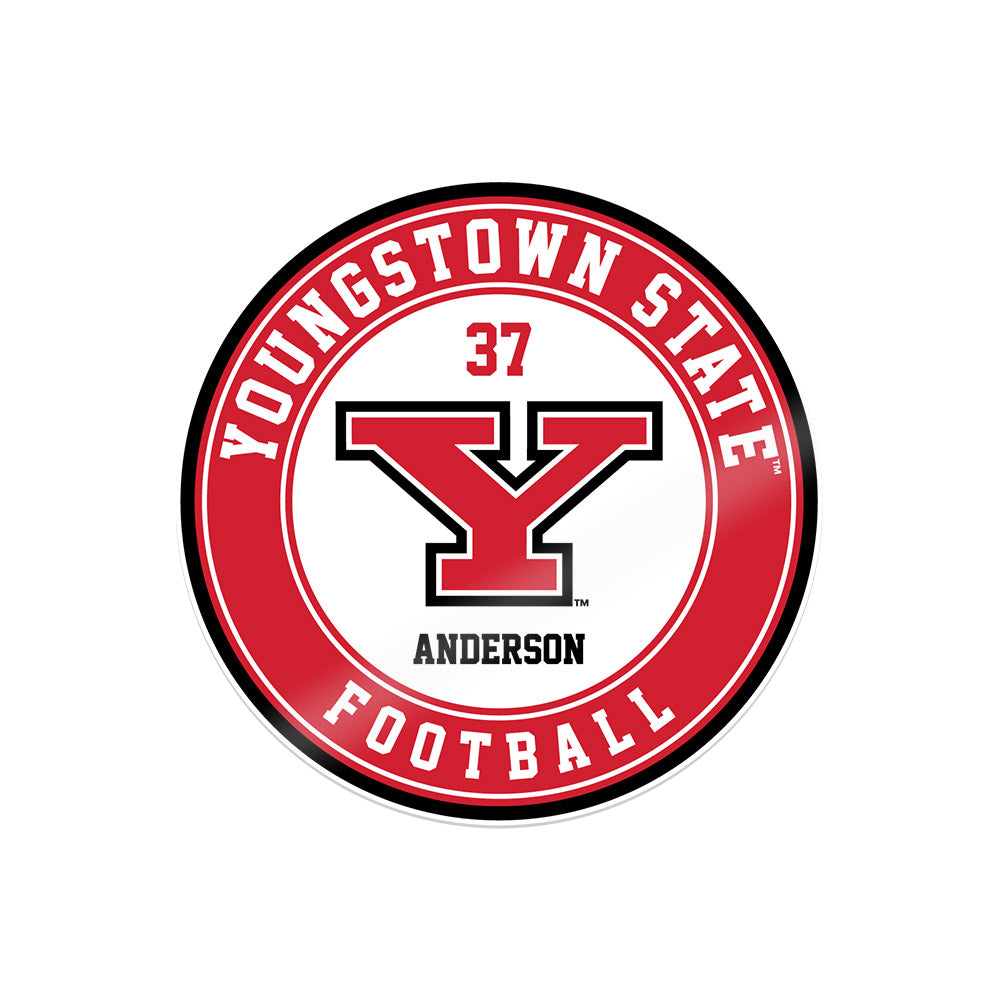 Youngstown State - NCAA Football : Evan Anderson - Sticker-0