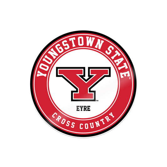 Youngstown State - NCAA Men's Cross Country : Landen Eyre - Sticker-0