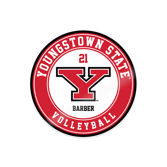 Youngstown State - NCAA Women's Volleyball : Korina Barber - Sticker-0