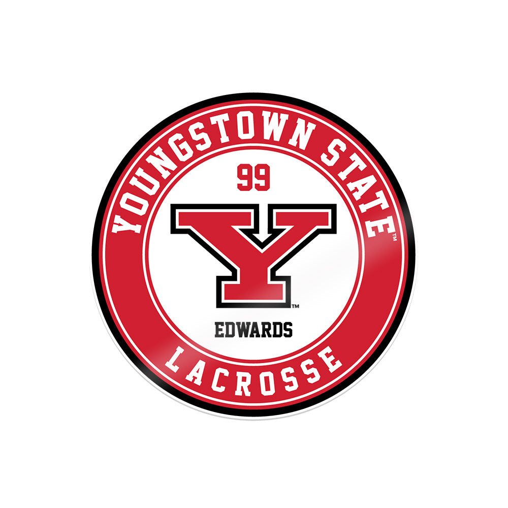 Youngstown State - NCAA Women's Lacrosse : Alyssa Edwards - Sticker-0