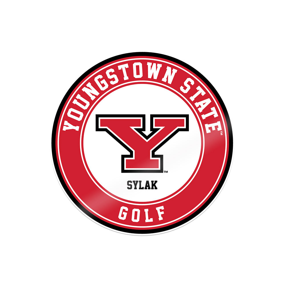 Youngstown State - NCAA Men's Golf : Jake Sylak - Sticker-0