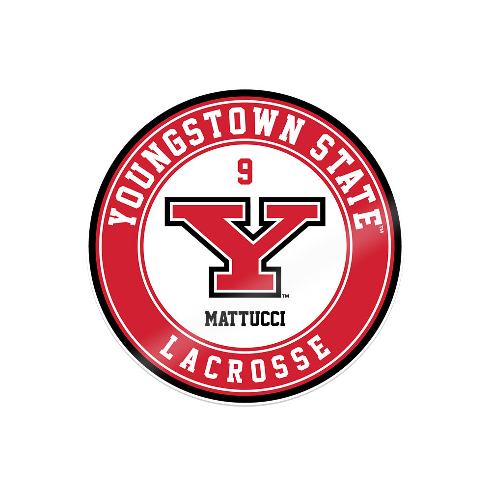 Youngstown State - NCAA Women's Lacrosse : Lillian Mattucci - Sticker-0