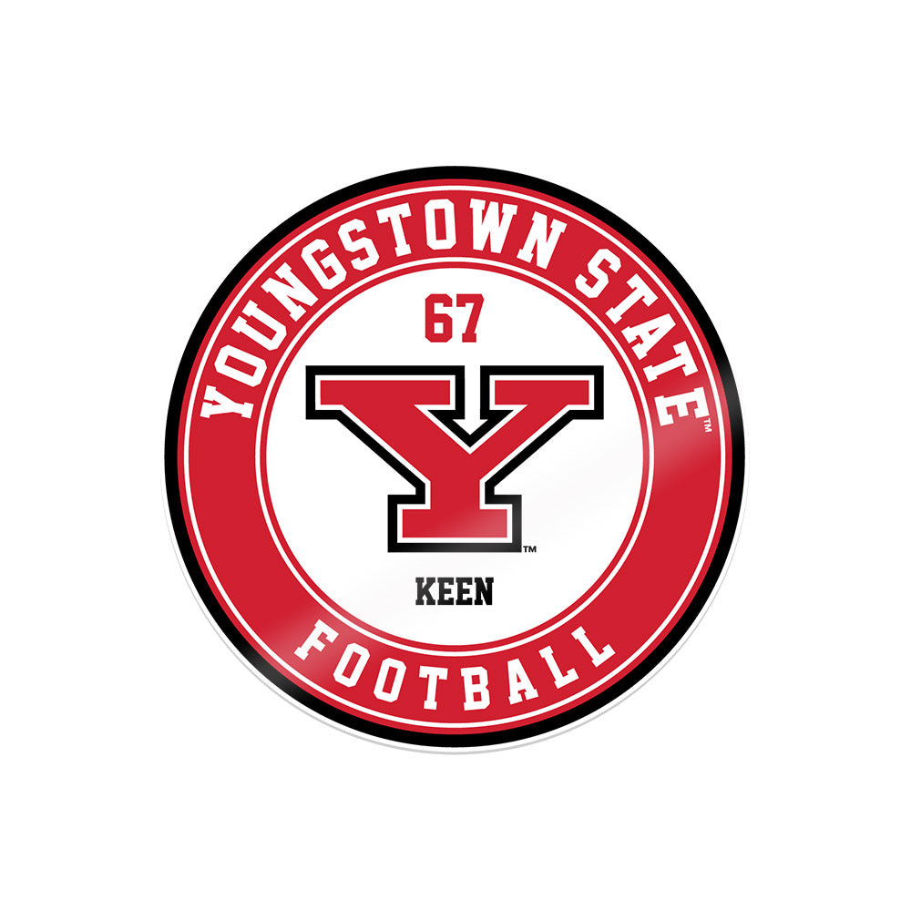 Youngstown State - NCAA Football : Van Keen - Sticker-0