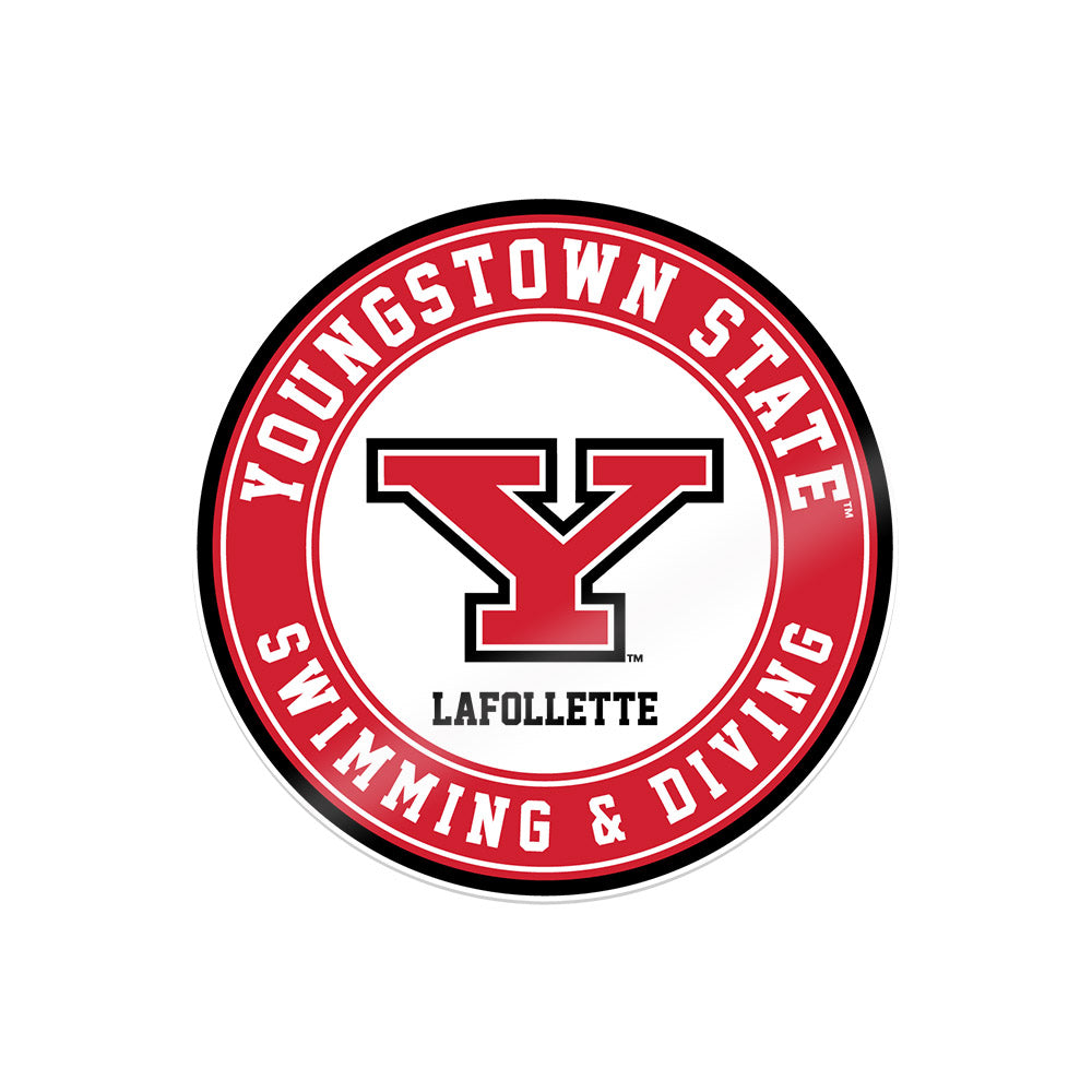 Youngstown State - NCAA Women's Swimming & Diving : Owynn LaFollette - Sticker-0