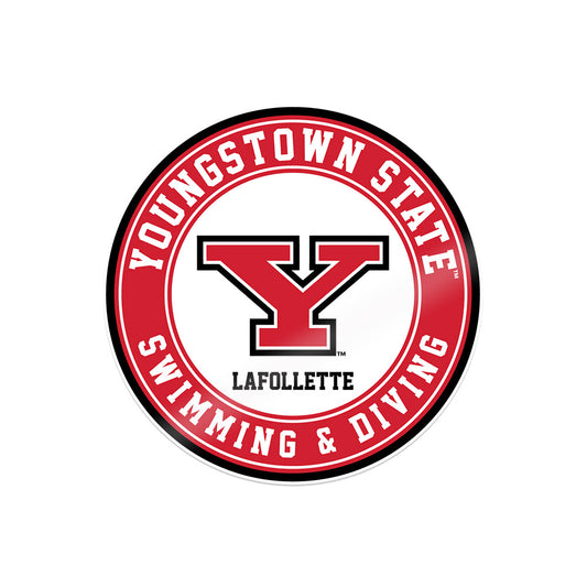 Youngstown State - NCAA Women's Swimming & Diving : Owynn LaFollette - Sticker-0