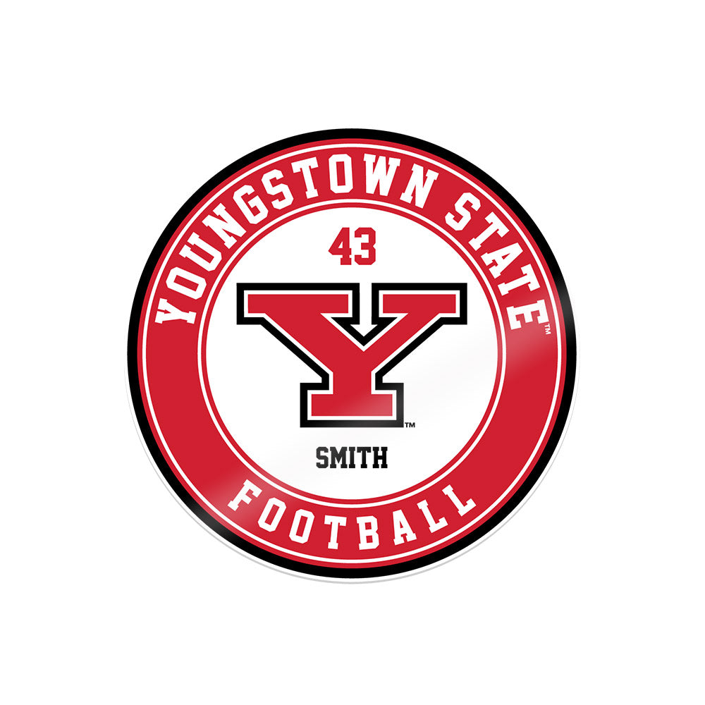 Youngstown State - NCAA Football : Jay Smith - Sticker-0