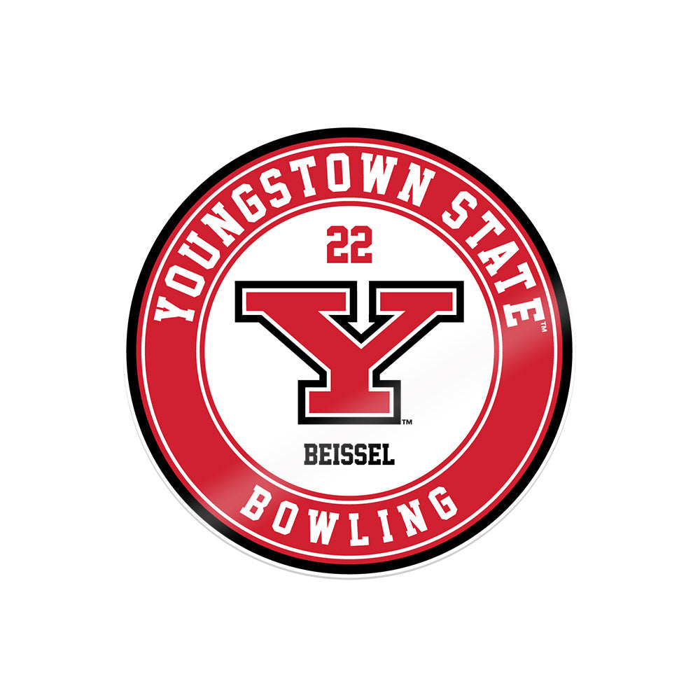 Youngstown State - NCAA Women's Bowling : Kara Beissel - Sticker-0