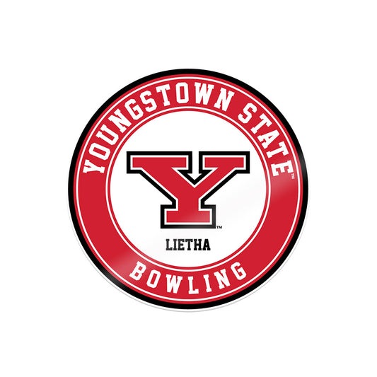 Youngstown State - NCAA Women's Bowling : Taylor Lietha - Sticker-0