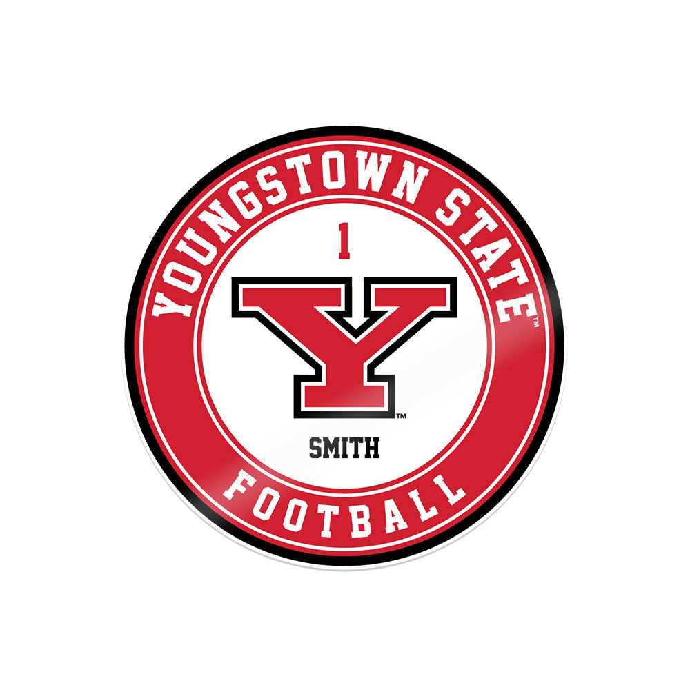 Youngstown State - NCAA Football : Cameron Smith - Sticker-0
