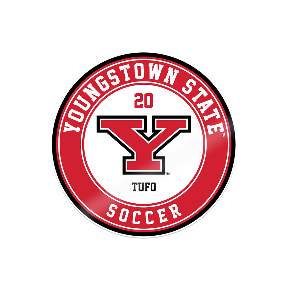Youngstown State - NCAA Women's Soccer : Jenna Tufo - Sticker-0
