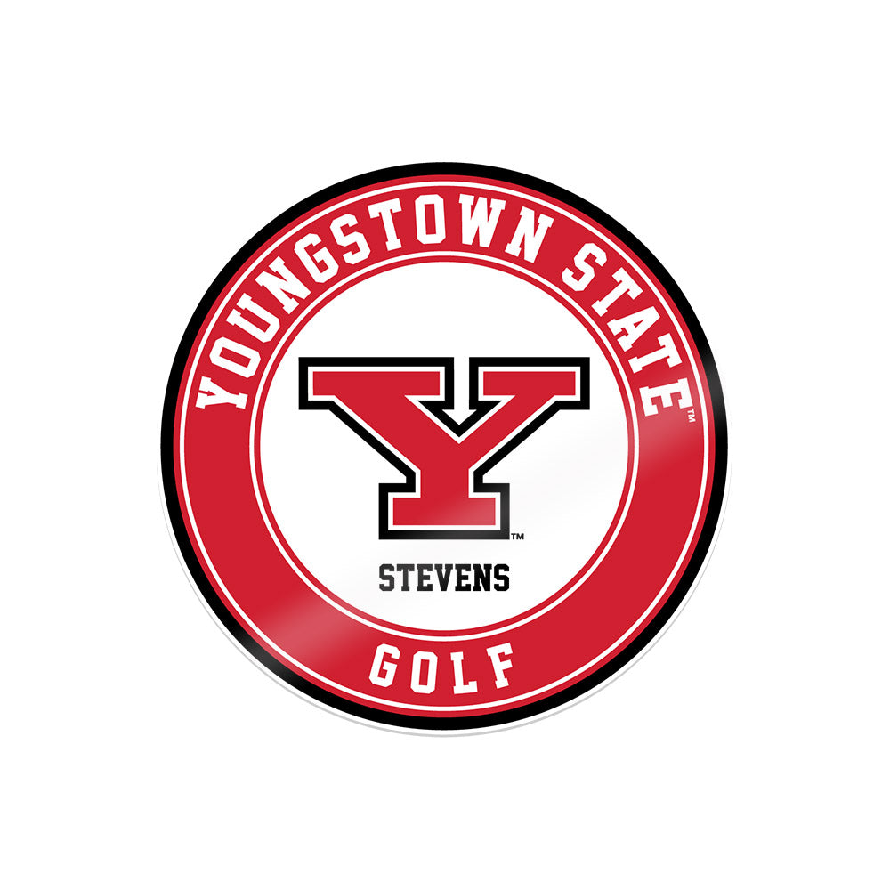 Youngstown State - NCAA Men's Golf : Conner Stevens - Sticker-0