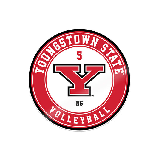 Youngstown State - NCAA Women's Volleyball : Teagan Ng - Sticker-0