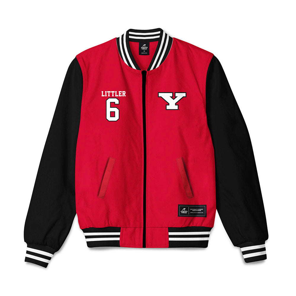 Youngstown State - NCAA Softball : Macy Littler - Bomber Jacket-0
