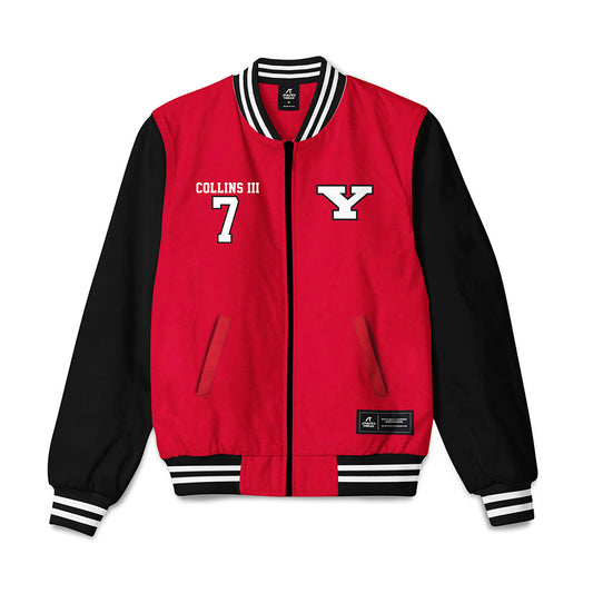 Youngstown State - NCAA Football : Raleigh Collins III - Bomber Jacket-0