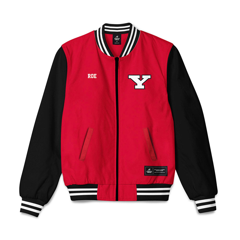 Youngstown State - NCAA Women's Track & Field : Sara Roe - Bomber Jacket-0