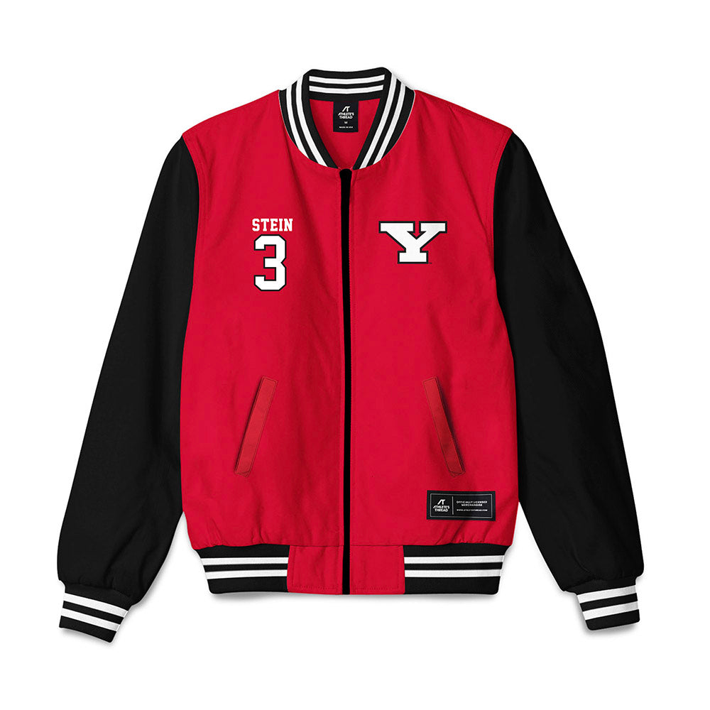 Youngstown State - NCAA Baseball : Bowman Stein - Bomber Jacket-0