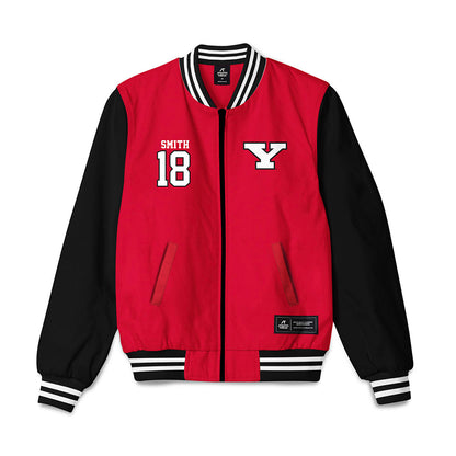 Youngstown State - NCAA Football : Connor Smith - Bomber Jacket-0