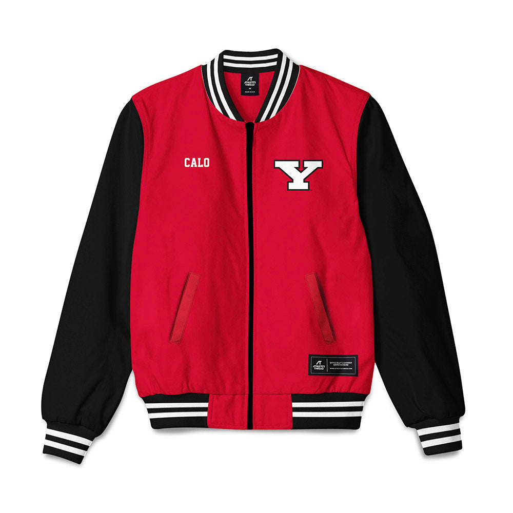 Youngstown State - NCAA Women's Bowling : Malayna Calo - Bomber Jacket-0