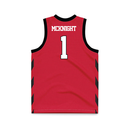 Youngstown State - NCAA Women's Basketball : Evelyn McKnight - Red Basketball Jersey-1