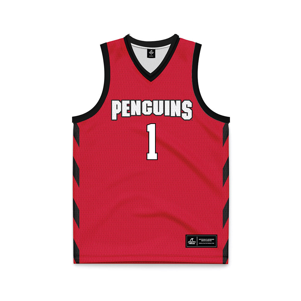 Youngstown State - NCAA Women's Basketball : Evelyn McKnight - Red Basketball Jersey-0