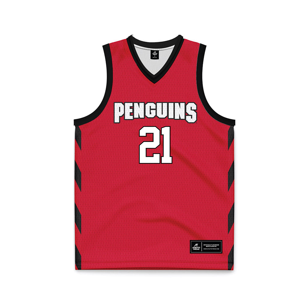 Youngstown State - NCAA Women's Basketball : Mia Kalich - Red Basketball Jersey-0