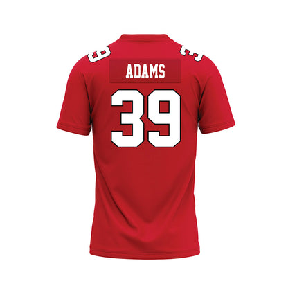 Youngstown State - NCAA Football : Braylen Adams - Red Premium Football Jersey-1