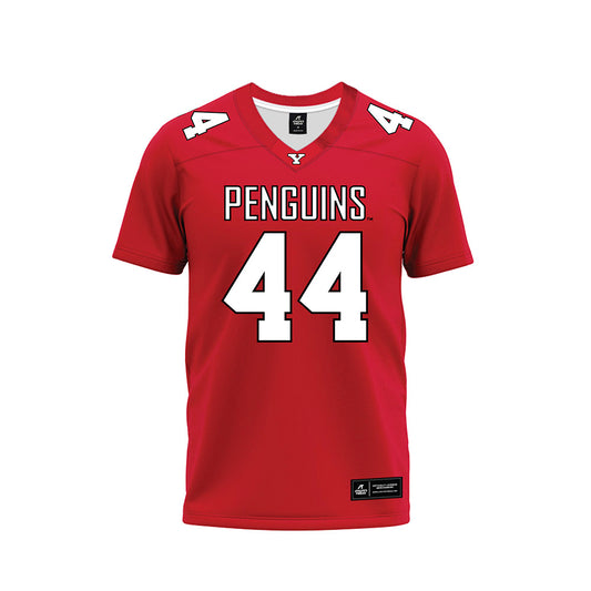 Youngstown State - NCAA Football : Nathan Boozer - Red Premium Football Jersey-0