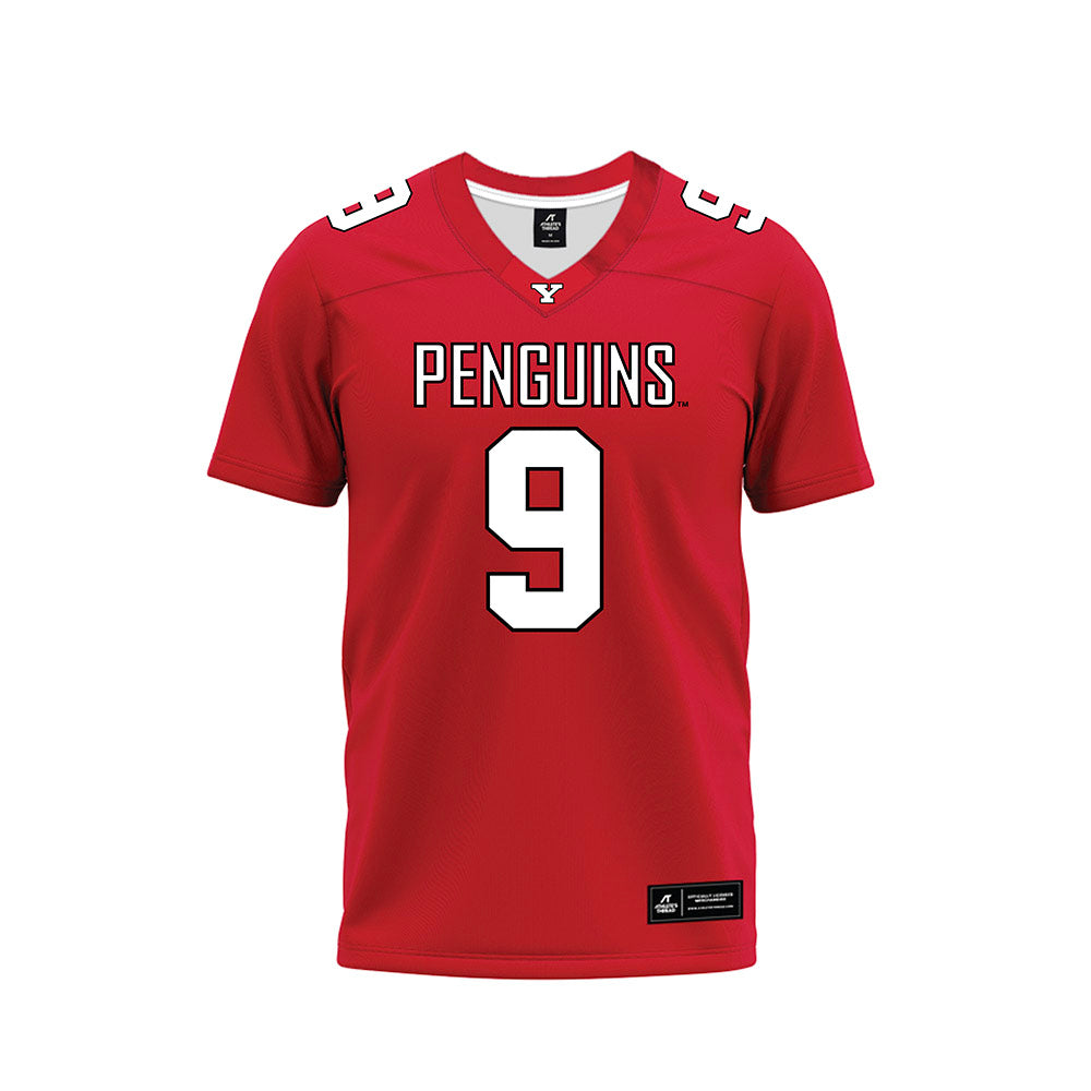 Youngstown State - NCAA Football : Jordan Pritchard-Sewell - Red Premium Football Jersey-0