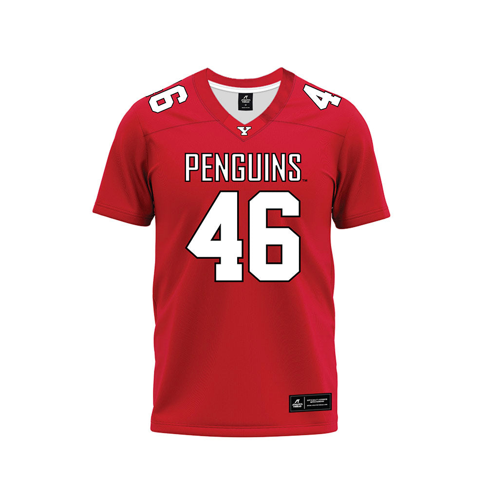 Youngstown State - NCAA Football : Michael McGlone - Red Premium Football Jersey-0