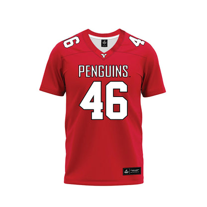 Youngstown State - NCAA Football : Michael McGlone - Red Premium Football Jersey-0