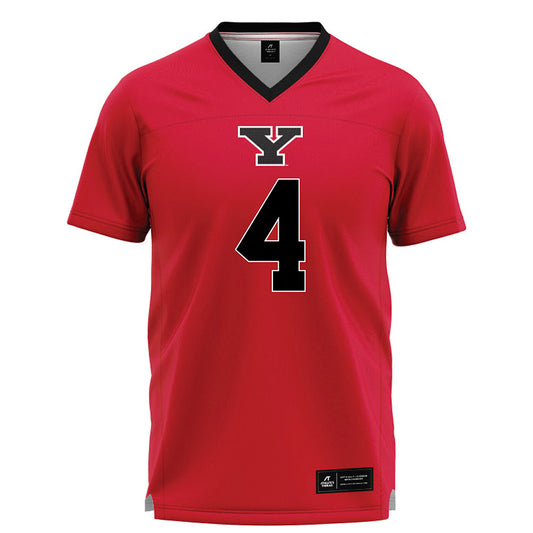 Youngstown State - NCAA Women's Lacrosse : Lena Cox - Red Lacrosse Jersey-0