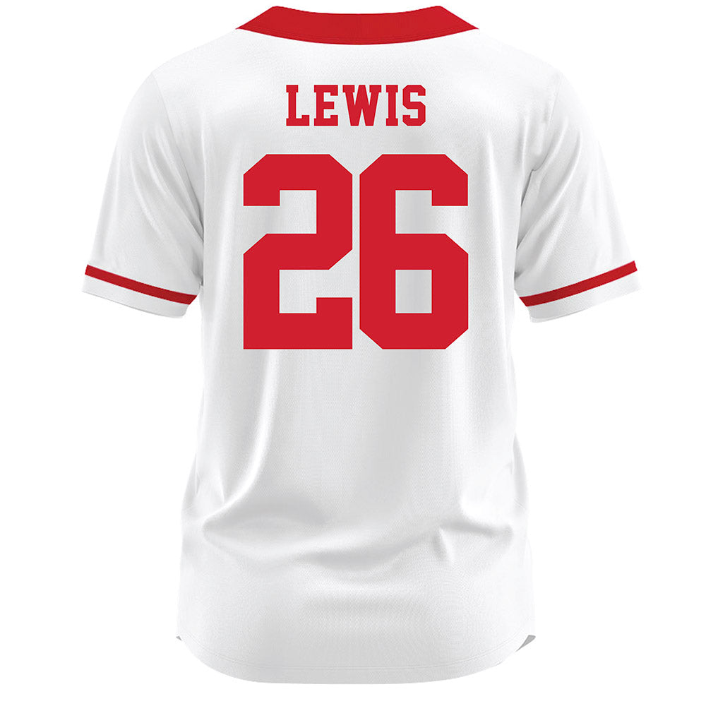 Youngstown State - NCAA Softball : Katelynn Lewis - White Jersey-1